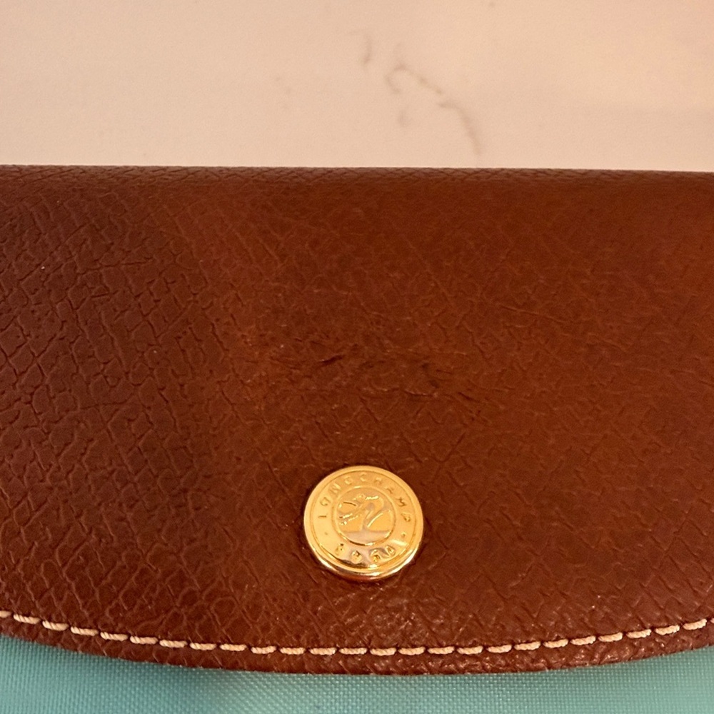 Longchamp Nylon Tote Blue - Picture 8 of 8